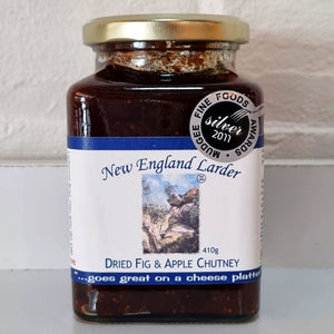 New England Larder Dried Fig & Apple Chutney Product
