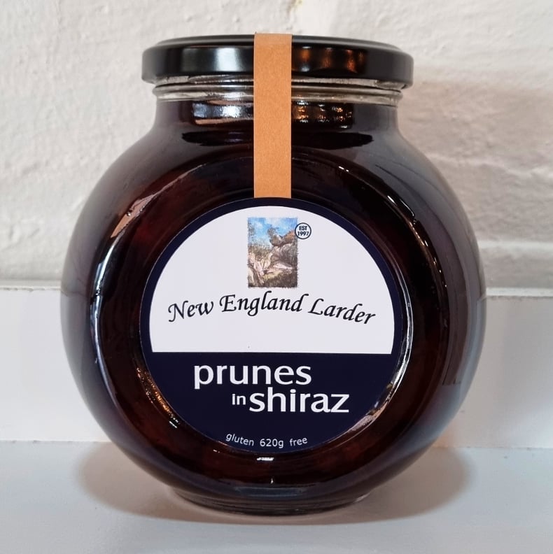New England Larder Prunes in Shiraz Product