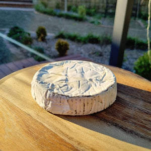 Handmade Coolamon Cheese Co. Australian Artisan Cheese Double Cream Brie D'Brie Merlot Wine Bush Business, Riverina NSW